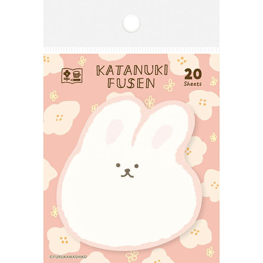Die-cut Sticky Note - Fluffy Bunny