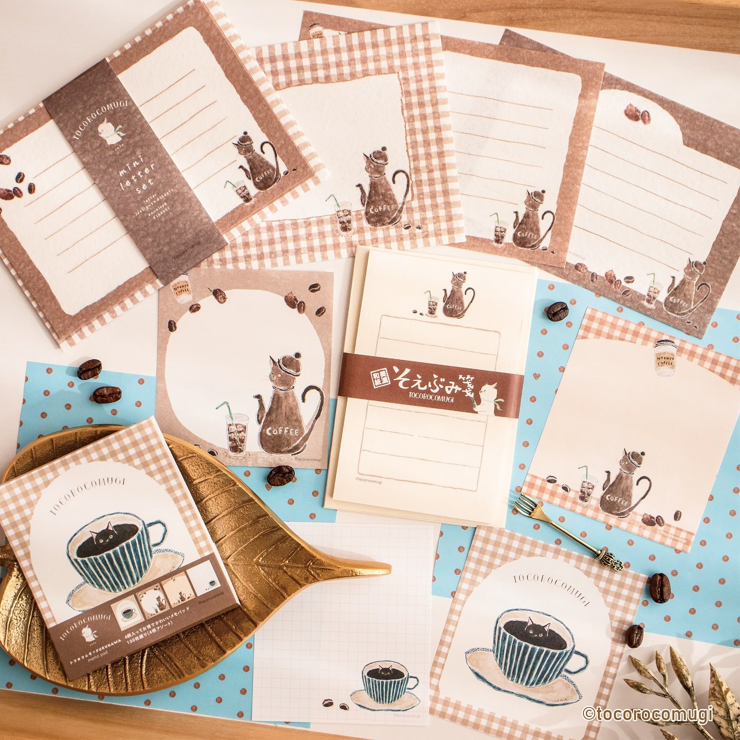 Tocorocomugi / Limited Edition / Letter Set - Cafe