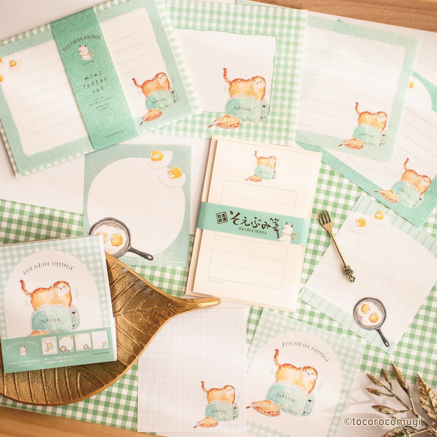 Tocorocomugi / Limited Edition / Letter Set - Good Morning
