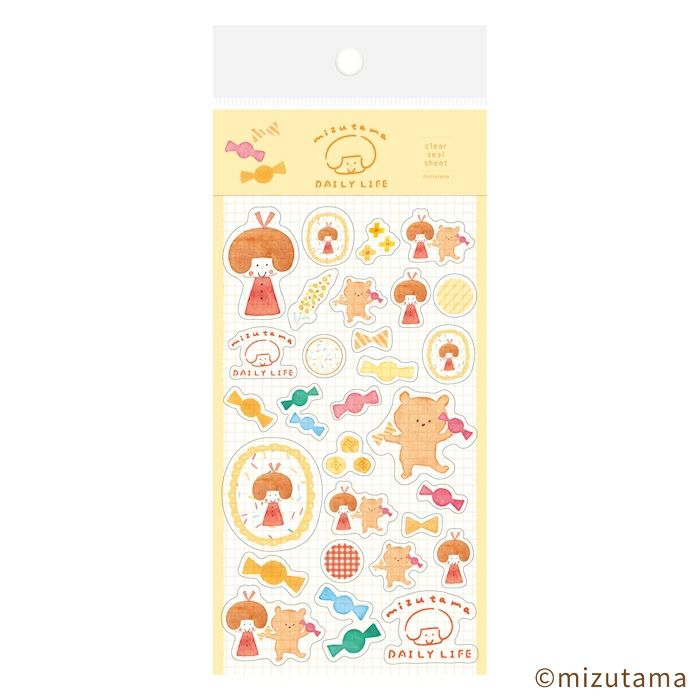 mizutama Limited Edition Stickers - Sweet Candies