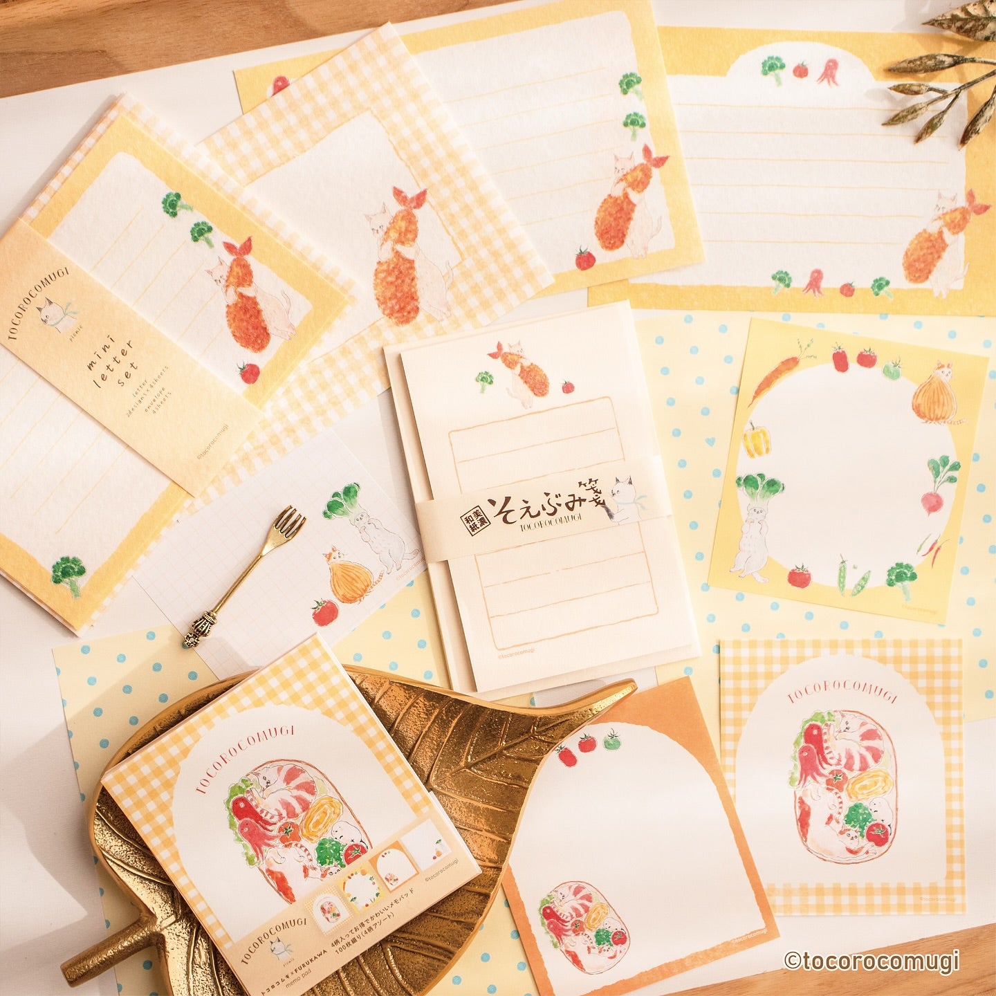 Tocorocomugi / Limited Edition / Memo Pad - Picnic