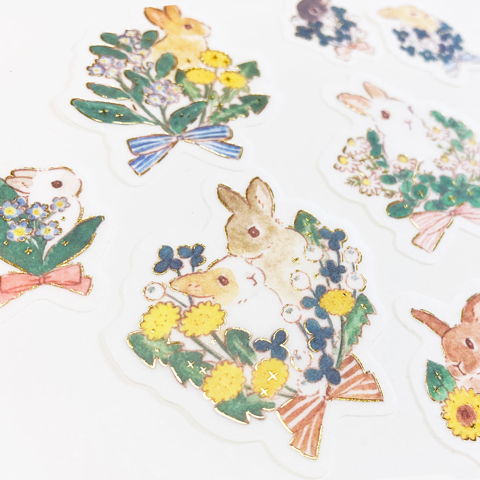 Shinako Moriyama / Flake Stickers - Flowers