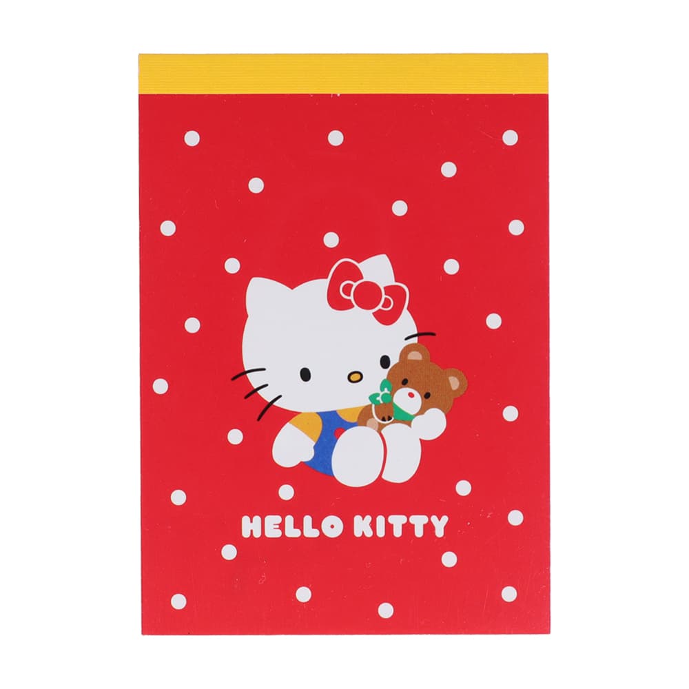 Hello Kitty 50th Anniversary Memo Pad - Dot Kitty