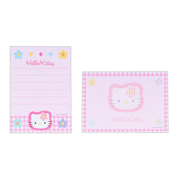 Hello Kitty 50th Anniversary Memo Pad - Flower