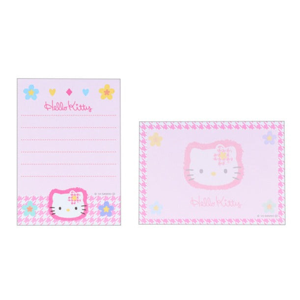 Last Stock Hello Kitty 50th Anniversary Memo Pad - Flower