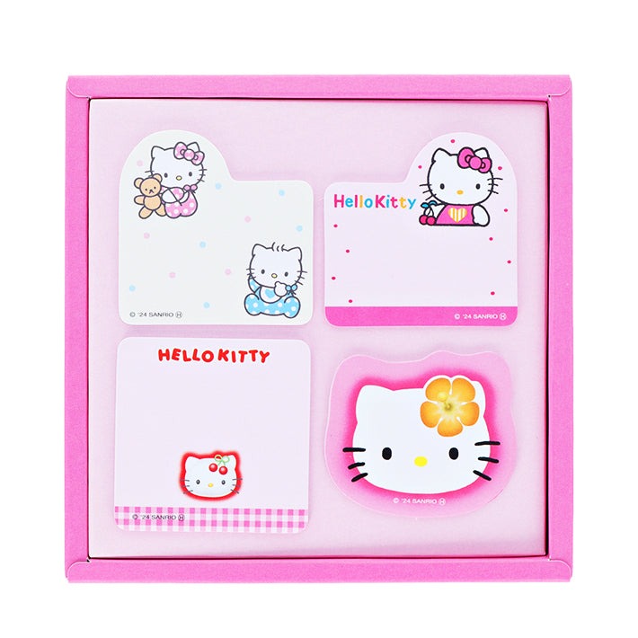 Hello Kitty 50th Anniversary Sticky Notes - Flower