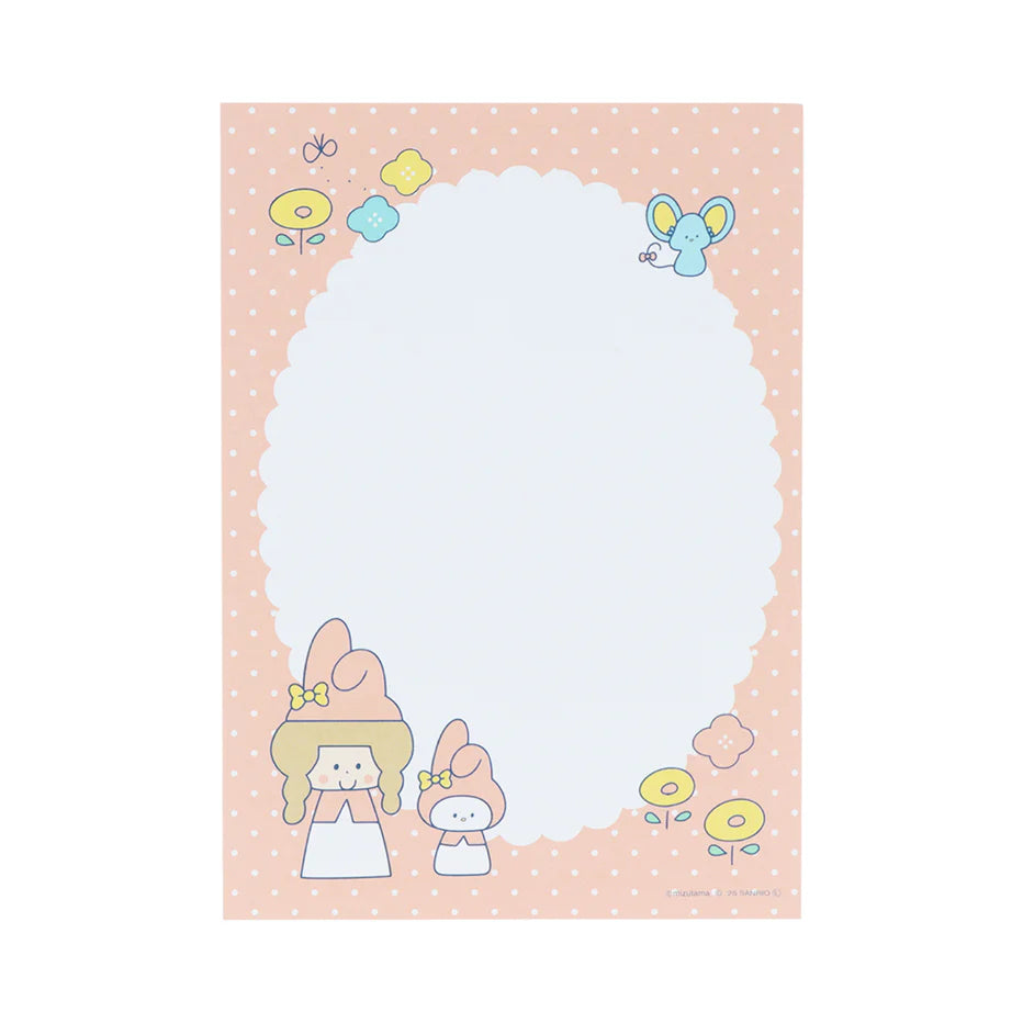 Limited Edition Memo Pad - mizutama x Sanrio Characters (A6)