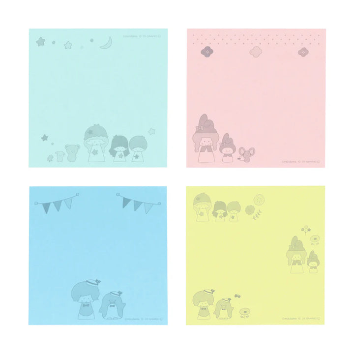 Limited Edition Sticky Notes - mizutama x Sanrio Characters