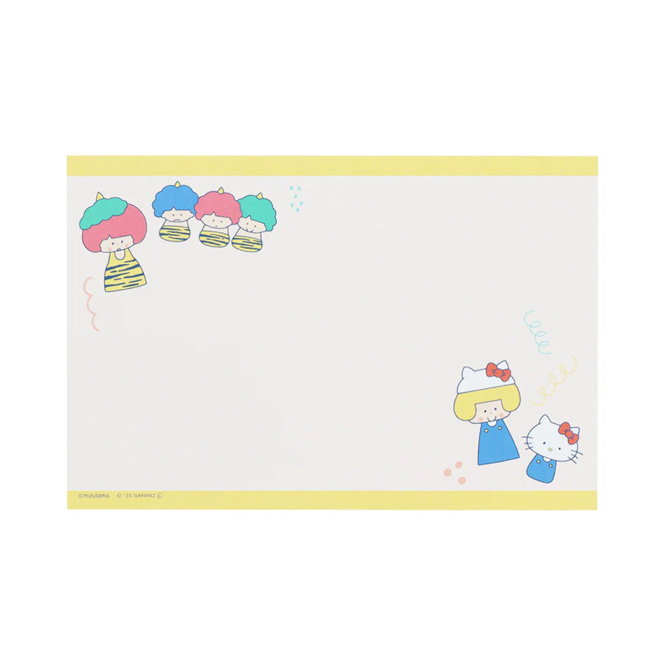 Limited Edition Mini Letter Set - mizutama x Sanrio All Stars