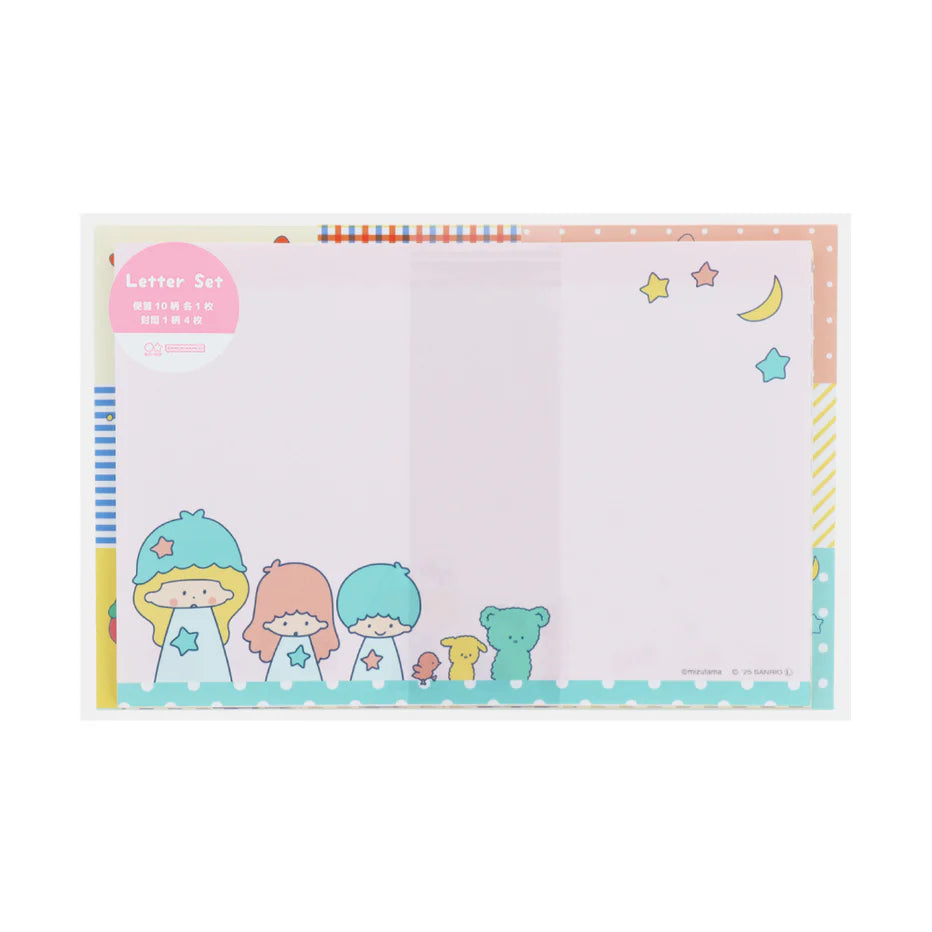 Limited Edition Mini Letter Set - mizutama x Sanrio All Stars