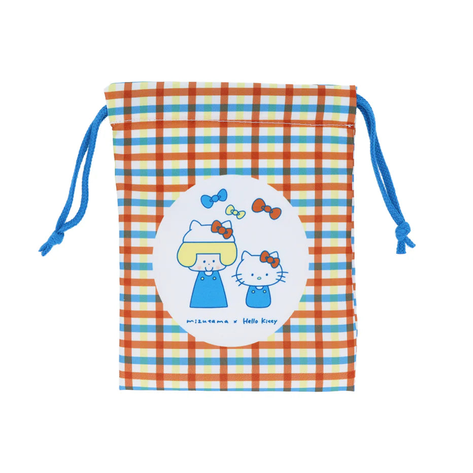 Limited Edition Drawstring Bag Set - mizutama x Sanrio Characters