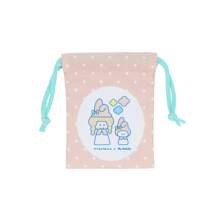 Limited Edition Drawstring Bag Set - mizutama x Sanrio Characters