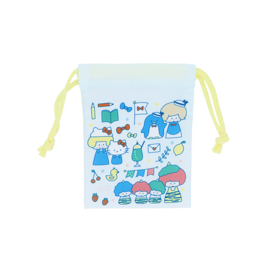 Limited Edition Drawstring Bag Set - mizutama x Sanrio All Stars