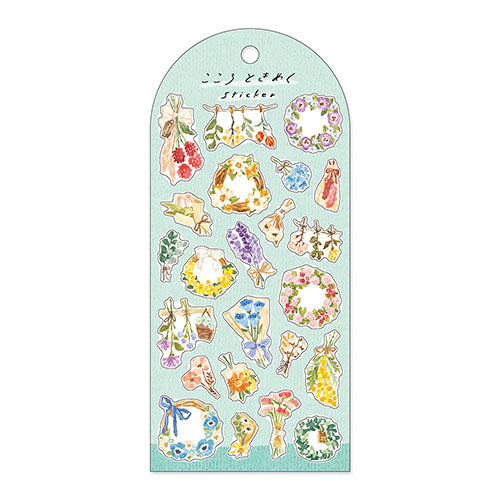Mind Wave / Kokoro Tokimeku Stickers - Flowers