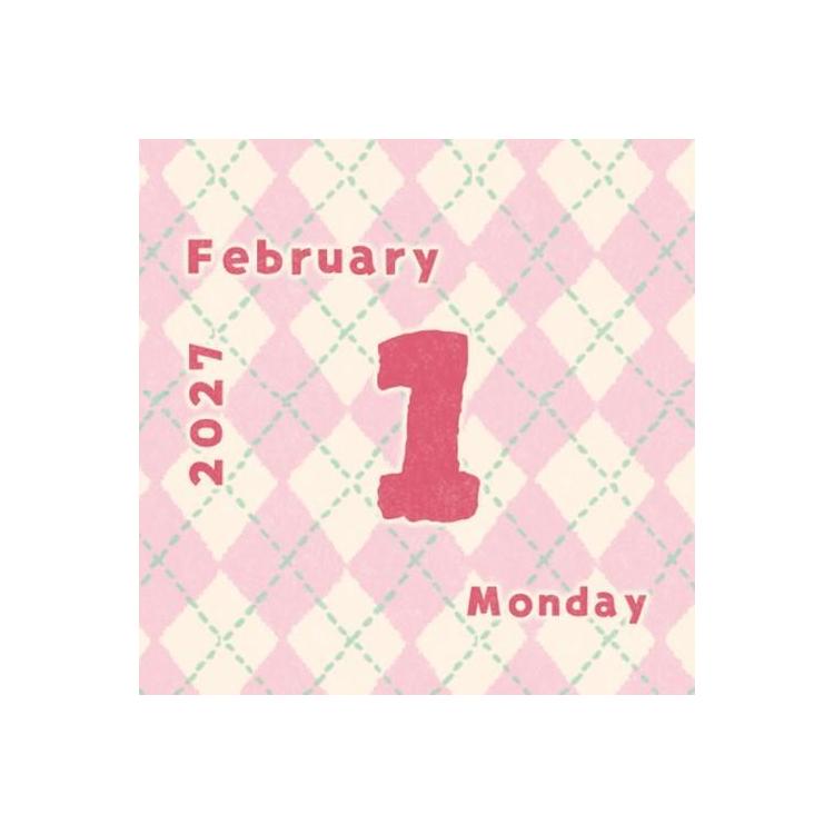 [2027] Furukawa Paper / Mini Square Himekuri Calendar - Patterns