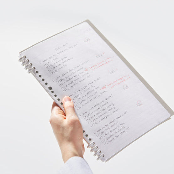 mizutama / Téflaine Ring Notebook (2 Designs / A5 Size)