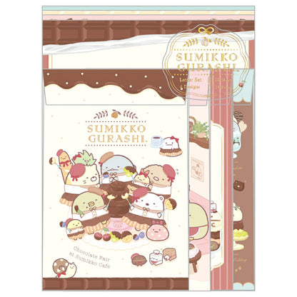 Sumikko Gurashi / Letter Set - Chocolate Fair at Sumikko Cafe