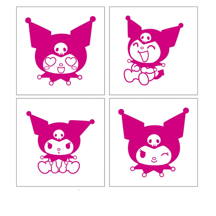 Kuromi Mini Planner Rubber Stamp Set