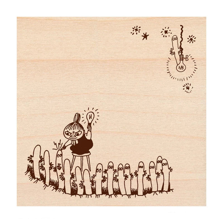 Moomin Square Rubber Stamp - Hattifatteners