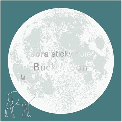 Moon Sticy Note (4 moons)