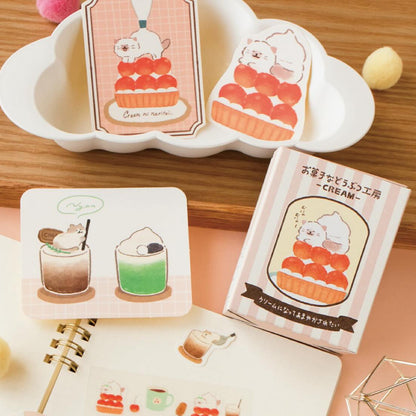 Furukawa Paper / Vinyl Sticker - Cat (Set of 3 Stickers)