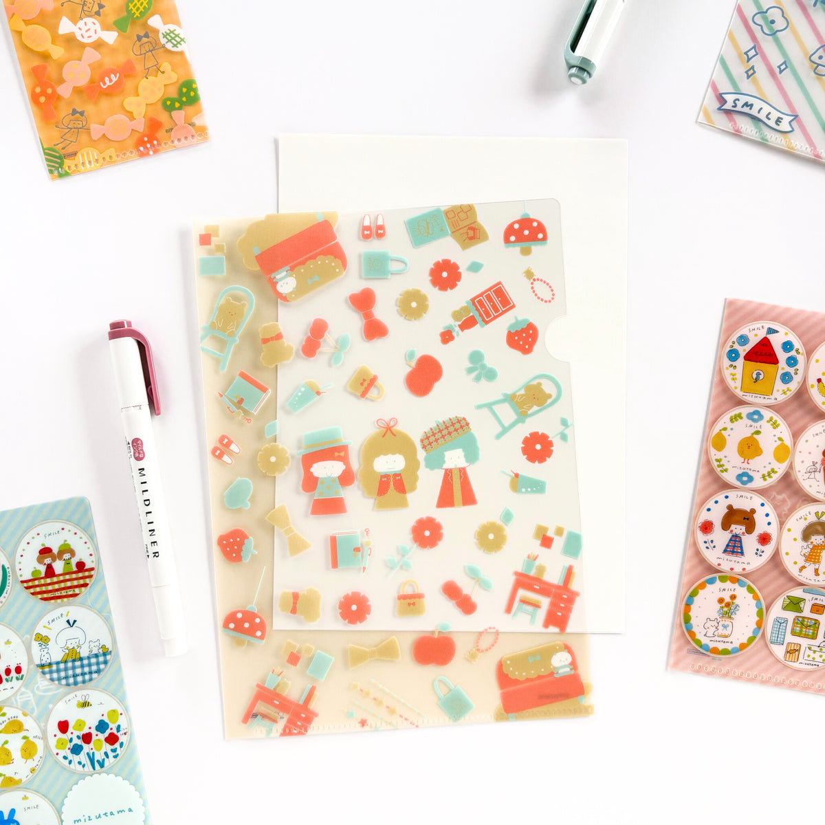 [Last Stock] mizutama / Limited Edition / Clear Folder Set (Set of 3)
