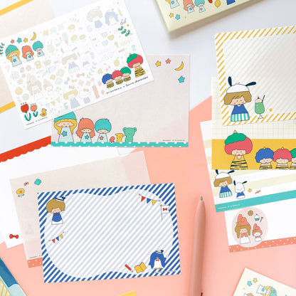 Limited Edition Mini Letter Set - mizutama x Sanrio All Stars