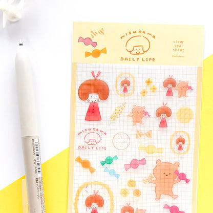 mizutama Limited Edition Stickers - Sweet Candies