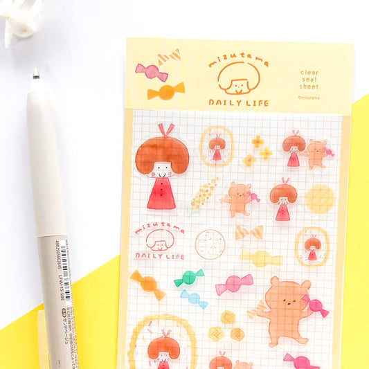 mizutama Limited Edition Stickers - Sweet Candies