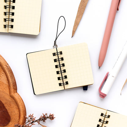 Delfonics / Rollbahn Spiral Micro Notebook - Clear Pink