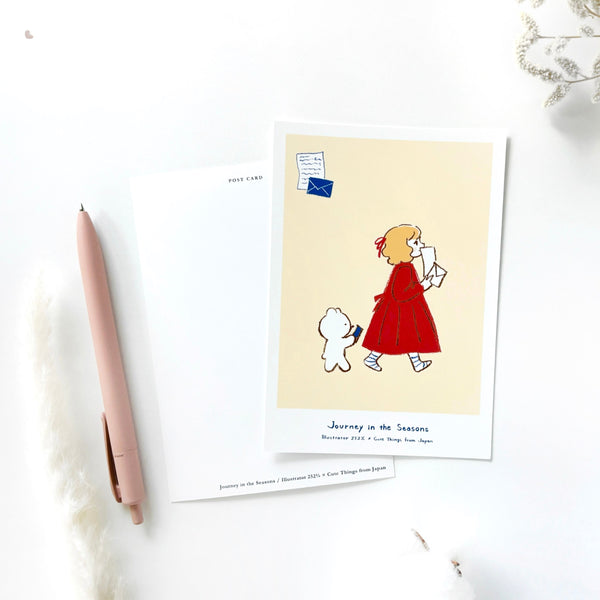 CTFJ x 252% / ポストカード「めぐる季節・1月」 – Cute Things from