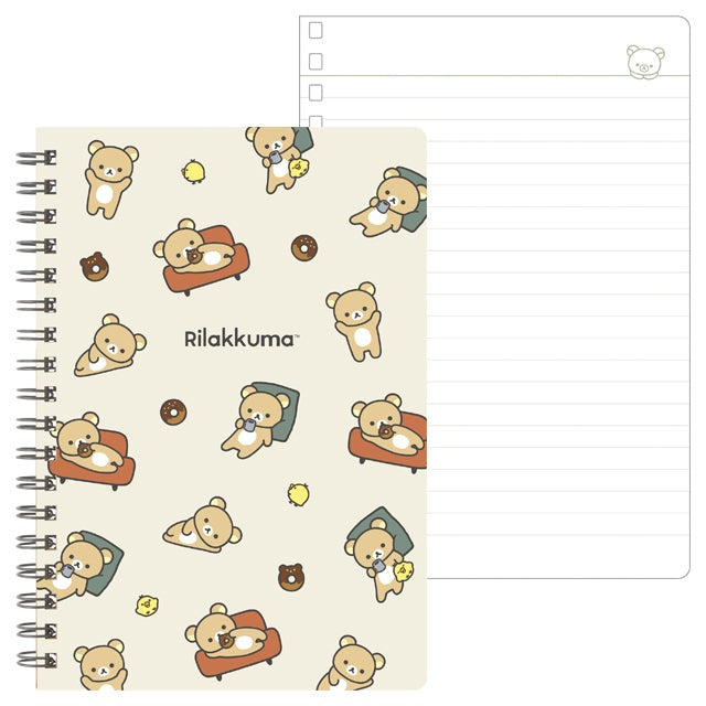 Rilakkuma Notebook (B6) - Cozy Home