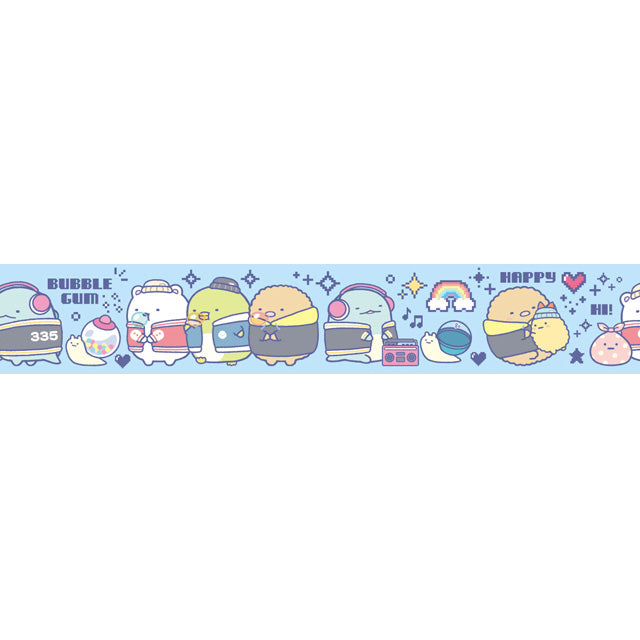 Sumikkogurashi Washi Tape - Happy Friends