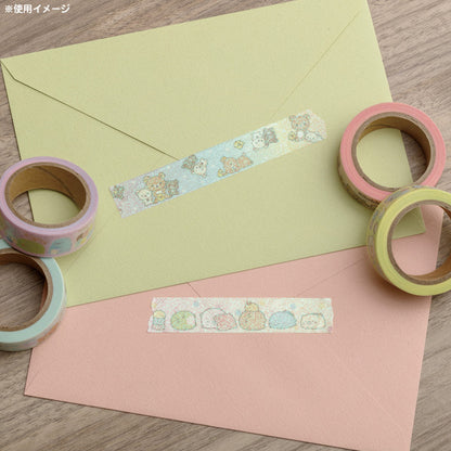 Sumikkogurashi Shiny Washi Tape - Fun Picnic