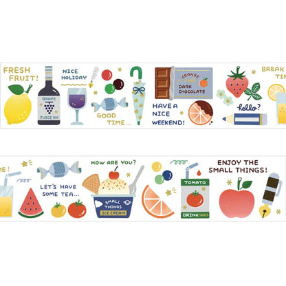 eric Washi Tape - My Town / Fruits