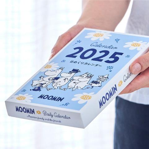 Last Stock 2025 Moomin One-day-a-page Himekuri Calendar