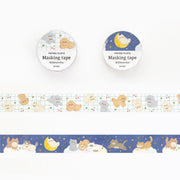 Yoko Washi Tape - Cute Fluffy Animals