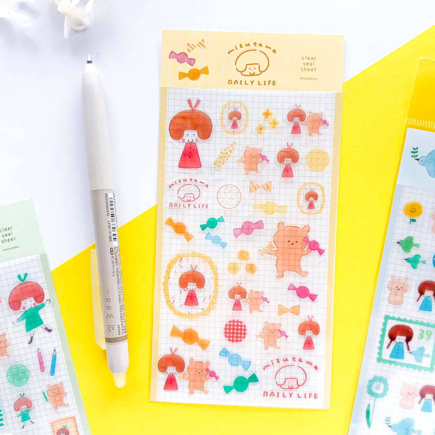 mizutama Limited Edition Stickers - Sweet Candies