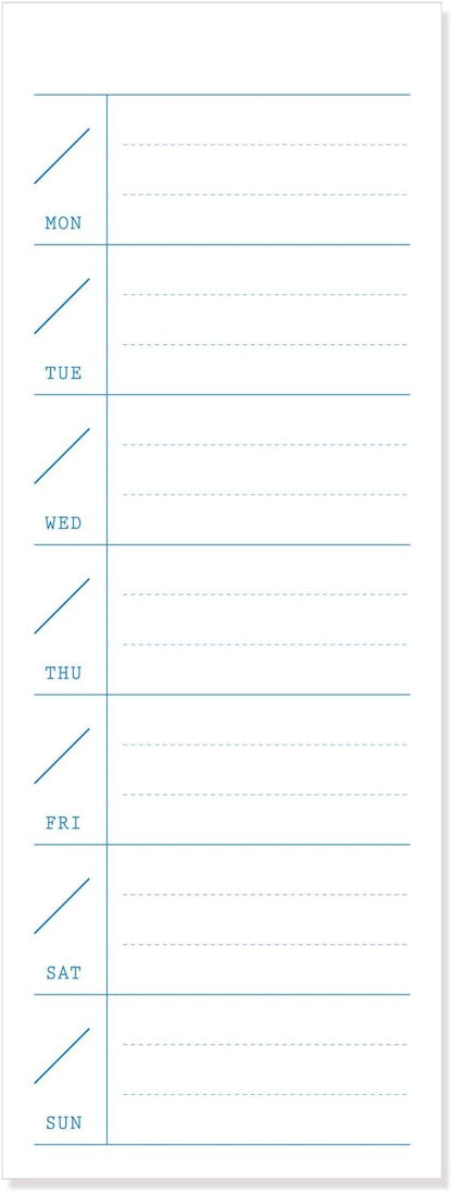 Weekly Schedule Sticky Notes