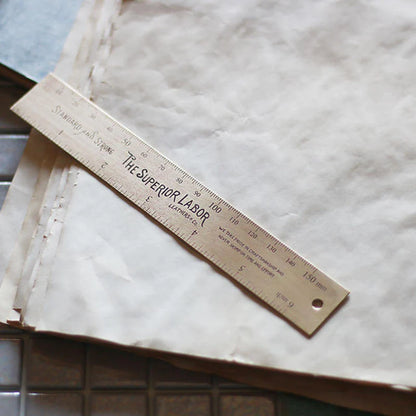 The Superior Labor Brass Ruler