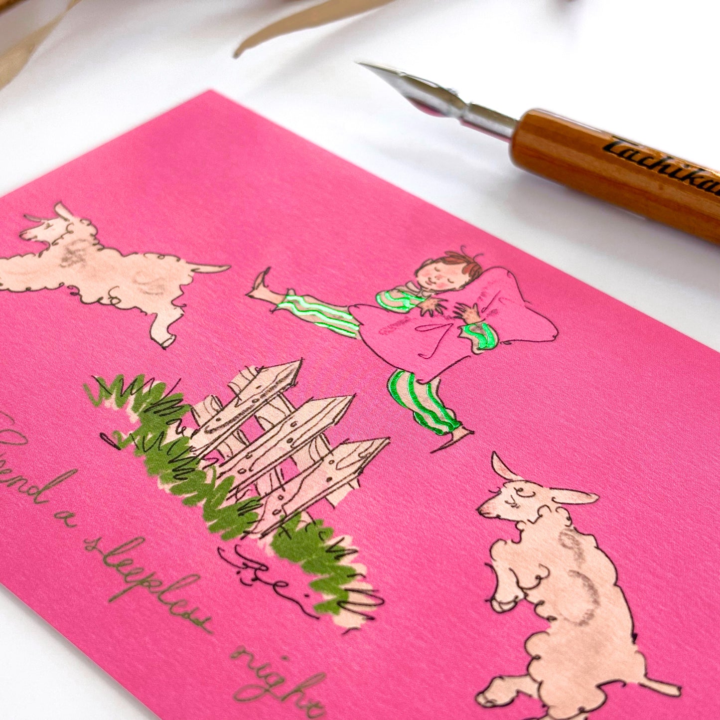 Rei Kurahashi / Shiny Postcard - Sheep