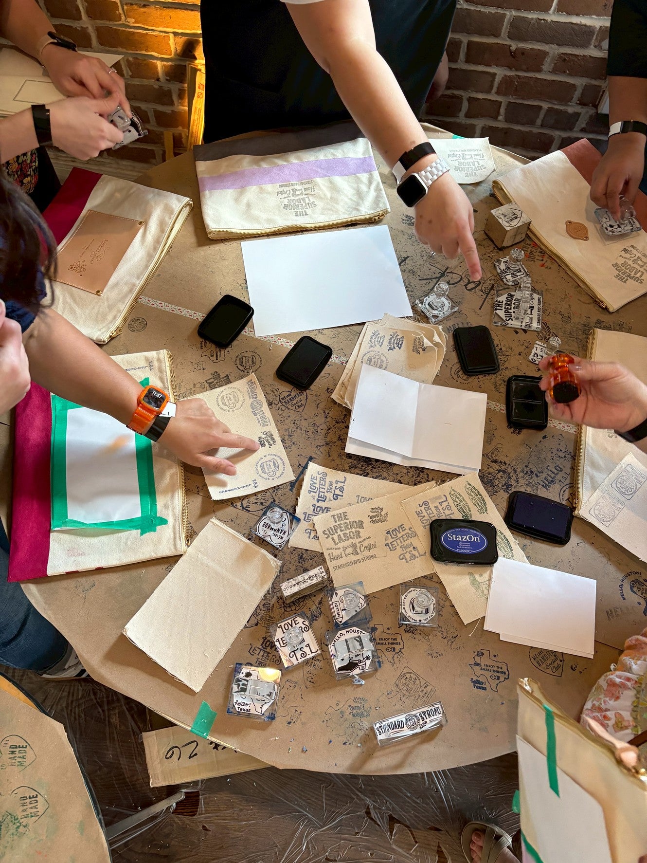 TSLキャンバスポーチワークショップ