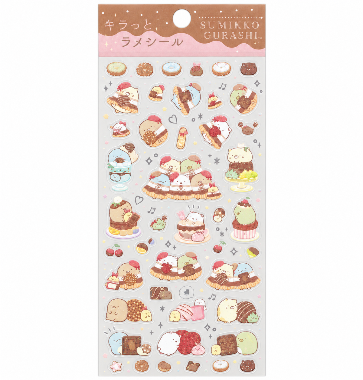 Sumikko Gurashi / Shiny Stickers - Chocolate Fair at Sumikko Cafe