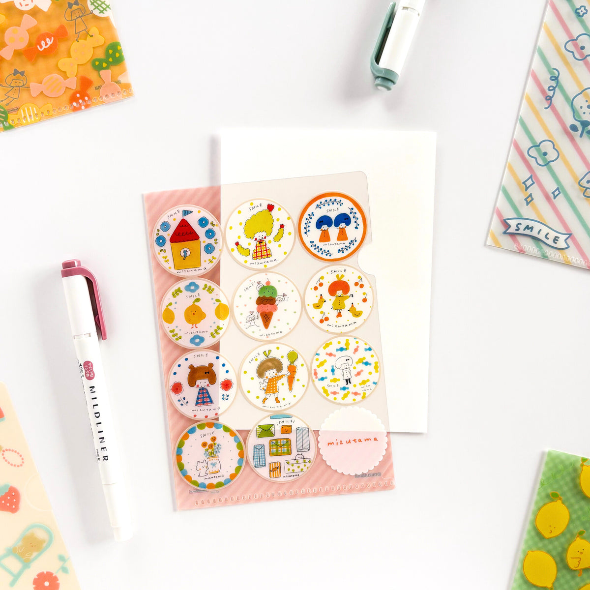 [Last Stock] mizutama / Limited Edition / Clear Folder Set (Set of 3)