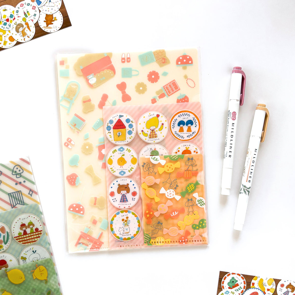 [Last Stock] mizutama / Limited Edition / Clear Folder Set (Set of 3)