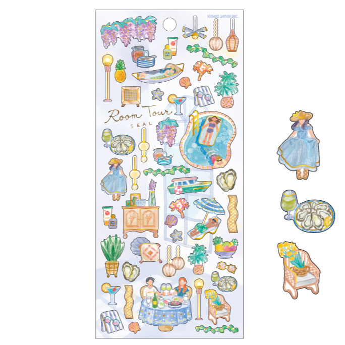 Room Tour Stickers - Holidays