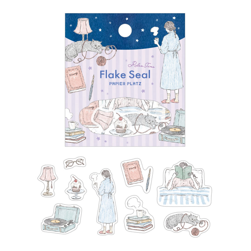 Flake Stickers - Cozy Home