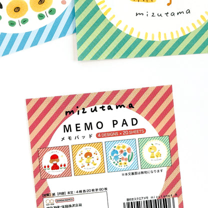 mizutama / Limited Edition / Memo Pad (red)