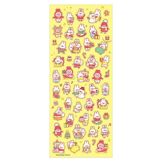 Winter Limited Stickers - Bunny's Christmas