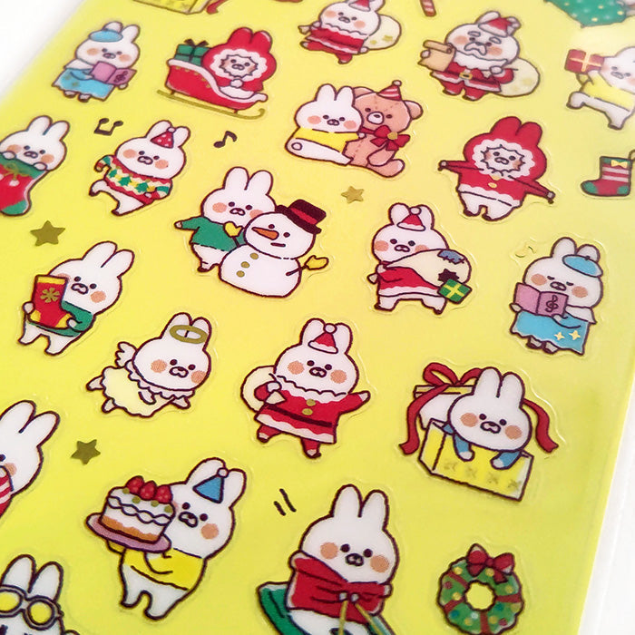 Winter Limited Stickers - Bunny's Christmas